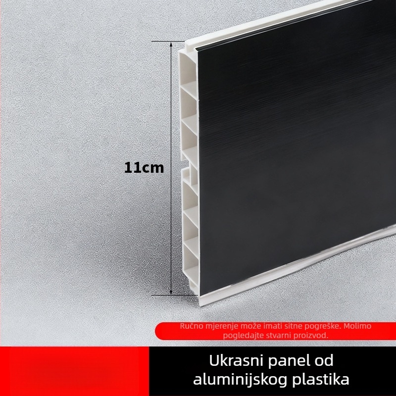 Aluminijski Kick Plate za kuhinjske ormariće, ravni moderni minimalistički stil, model Kick Plate, broj 161, brend bls/Baodisi