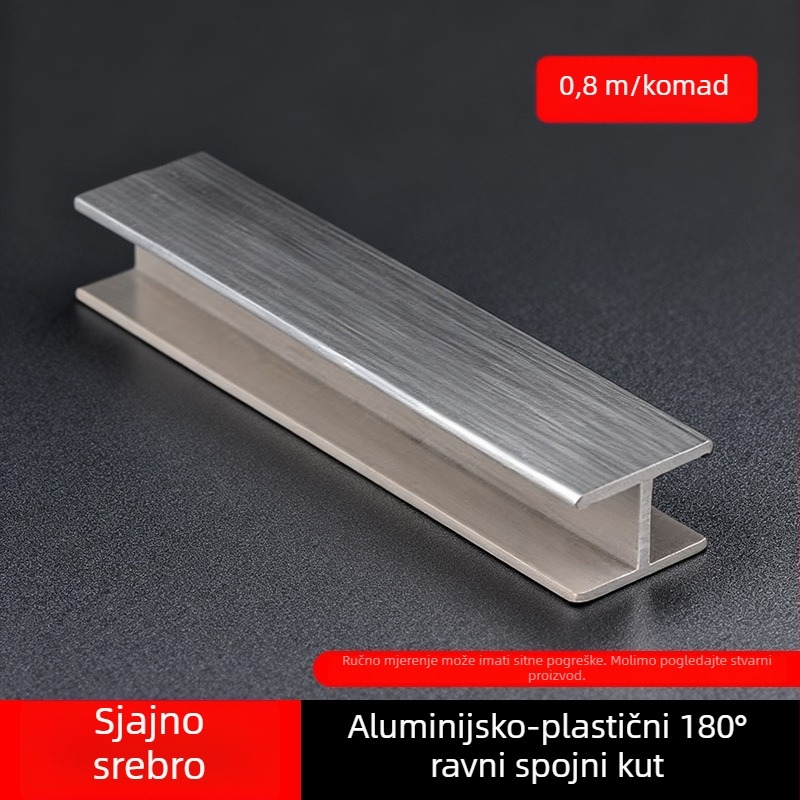 Aluminijski Kick Plate za kuhinjske ormariće, ravni moderni minimalistički stil, model Kick Plate, broj 161, brend bls/Baodisi