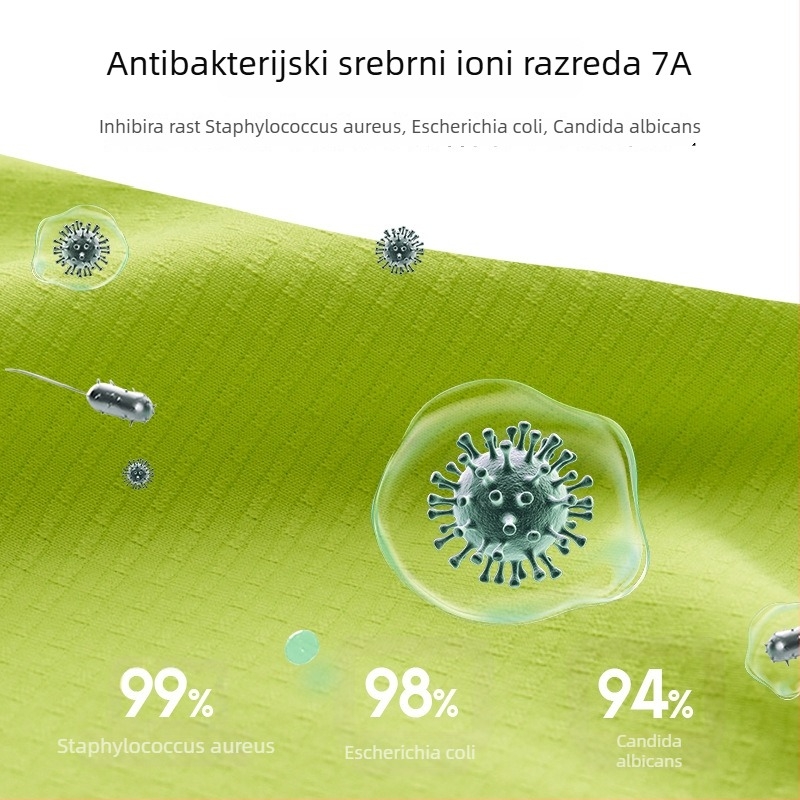 Muška sportska majica s stojećim ovratnikom, prozračan poliester, dugi rukavi, slim fit