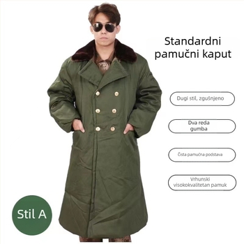 Kaput od pamuka, vodootporan, otporan na vjetar, zadržava toplinu, unisex.