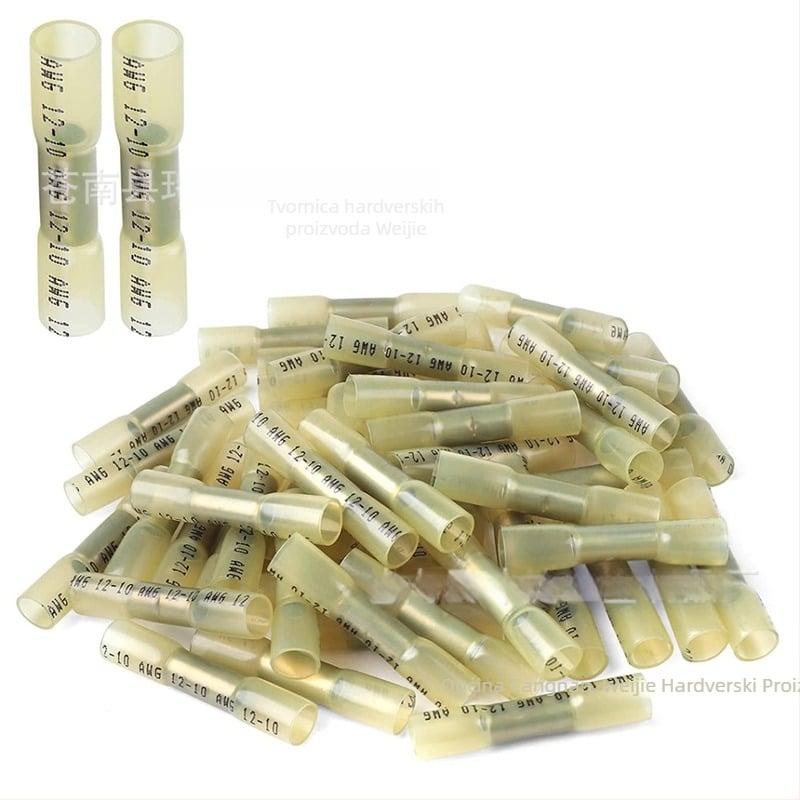 Weijie toplinski skupljajući vodootporni srednji terminalni konektor, 1 jezgra, PE izolator, za automobilsku elektroniku