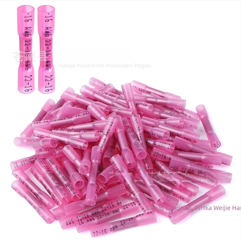 Weijie toplinski skupljajući vodootporni srednji terminalni konektor, 1 jezgra, PE izolator, za automobilsku elektroniku