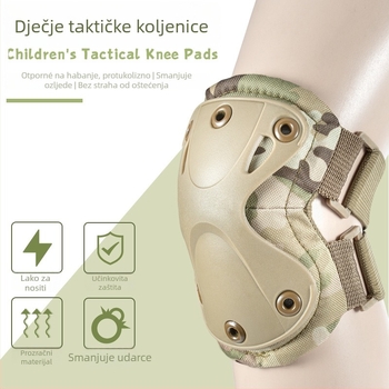 Dječji sportski koljenjaci – podesivi, od poliestera, za nogomet i vanjske aktivnosti