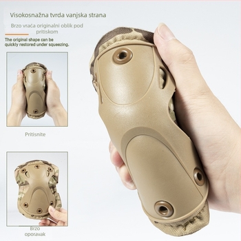 Dječji sportski koljenjaci – podesivi, od poliestera, za nogomet i vanjske aktivnosti