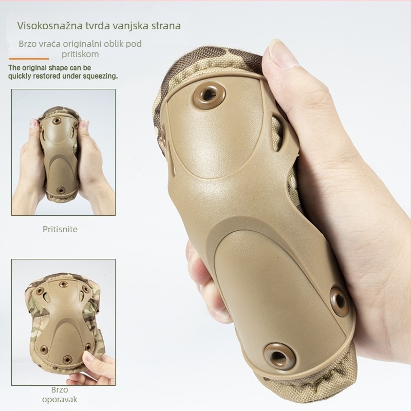 Dječji sportski koljenjaci – podesivi, od poliestera, za nogomet i vanjske aktivnosti