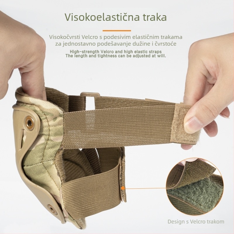 Dječji sportski koljenjaci – podesivi, od poliestera, za nogomet i vanjske aktivnosti