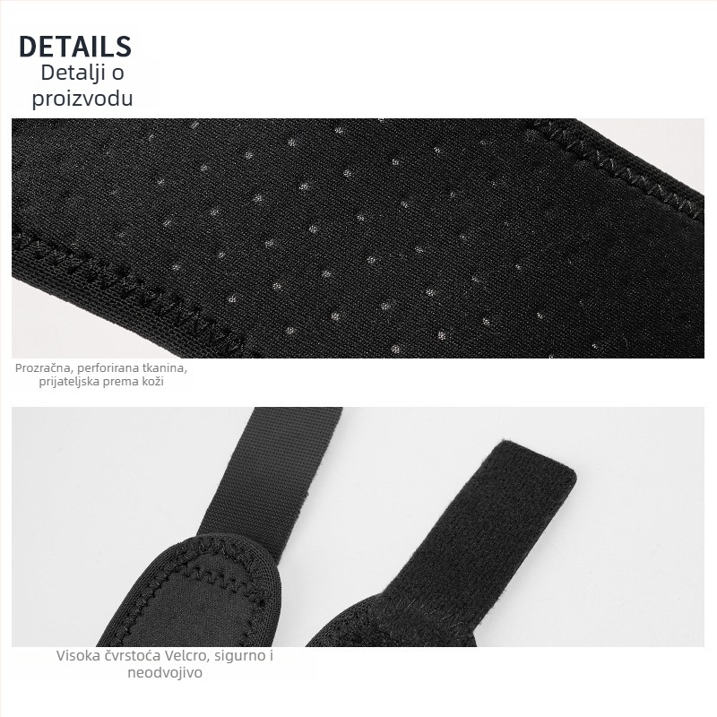 Koljena jastučići za patelu - poliestersko vlakno i ronilački materijal, zaštita koljena za odrasle, pogodno za fitness, dizanje utega i badminton