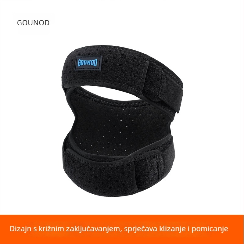 Koljena jastučići za patelu - poliestersko vlakno i ronilački materijal, zaštita koljena za odrasle, pogodno za fitness, dizanje utega i badminton