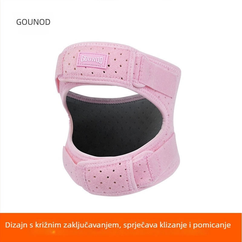 Koljena jastučići za patelu - poliestersko vlakno i ronilački materijal, zaštita koljena za odrasle, pogodno za fitness, dizanje utega i badminton
