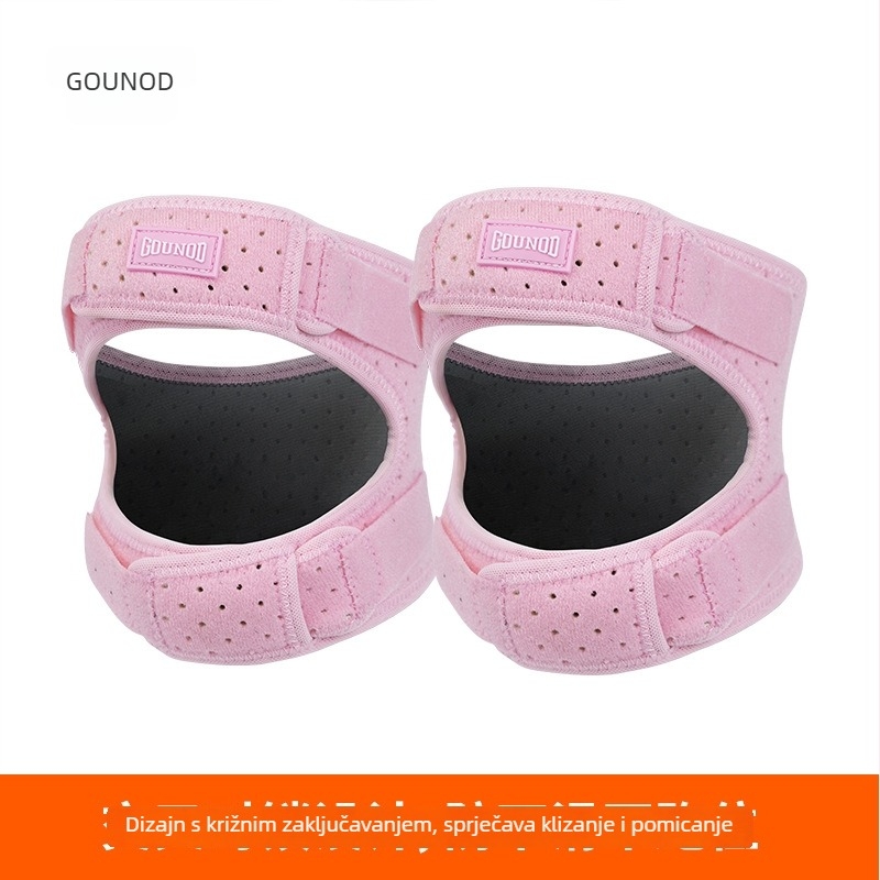Koljena jastučići za patelu - poliestersko vlakno i ronilački materijal, zaštita koljena za odrasle, pogodno za fitness, dizanje utega i badminton