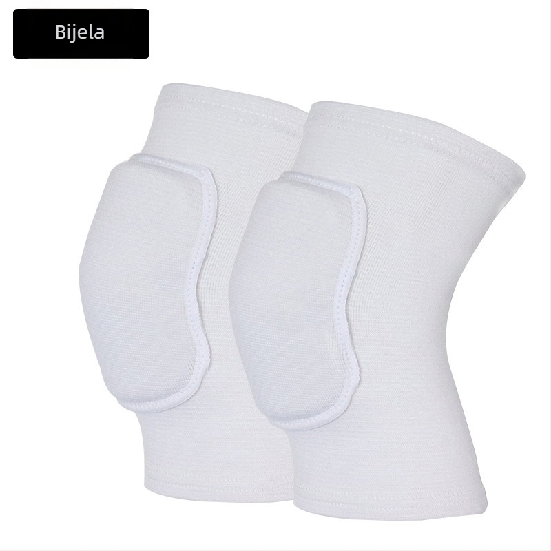 Kolenjski štitnici za ples i jogu s debelim spužvastim jastučićem, anti‑kolizijska zaštita za razne sportove (materijali: poliester, guma, elastinska vlakna)