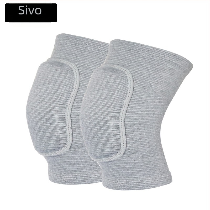 Kolenjski štitnici za ples i jogu s debelim spužvastim jastučićem, anti‑kolizijska zaštita za razne sportove (materijali: poliester, guma, elastinska vlakna)