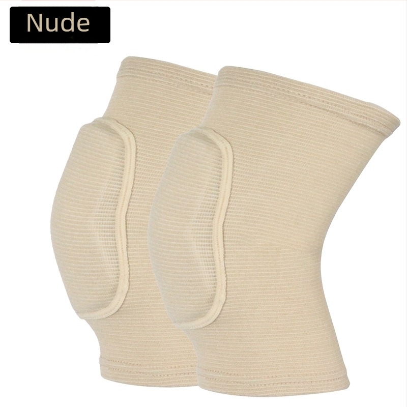 Kolenjski štitnici za ples i jogu s debelim spužvastim jastučićem, anti‑kolizijska zaštita za razne sportove (materijali: poliester, guma, elastinska vlakna)