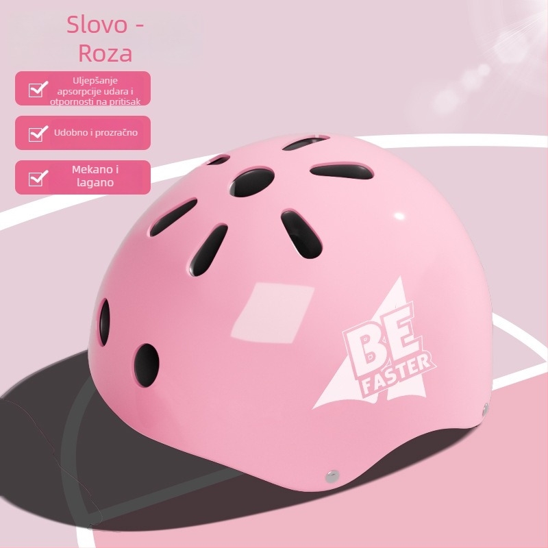 Dječji set zaštitne opreme za rolanje s kacigom za biciklizam (EPS; djeca; neutralni spol; kaciga za bicikl)