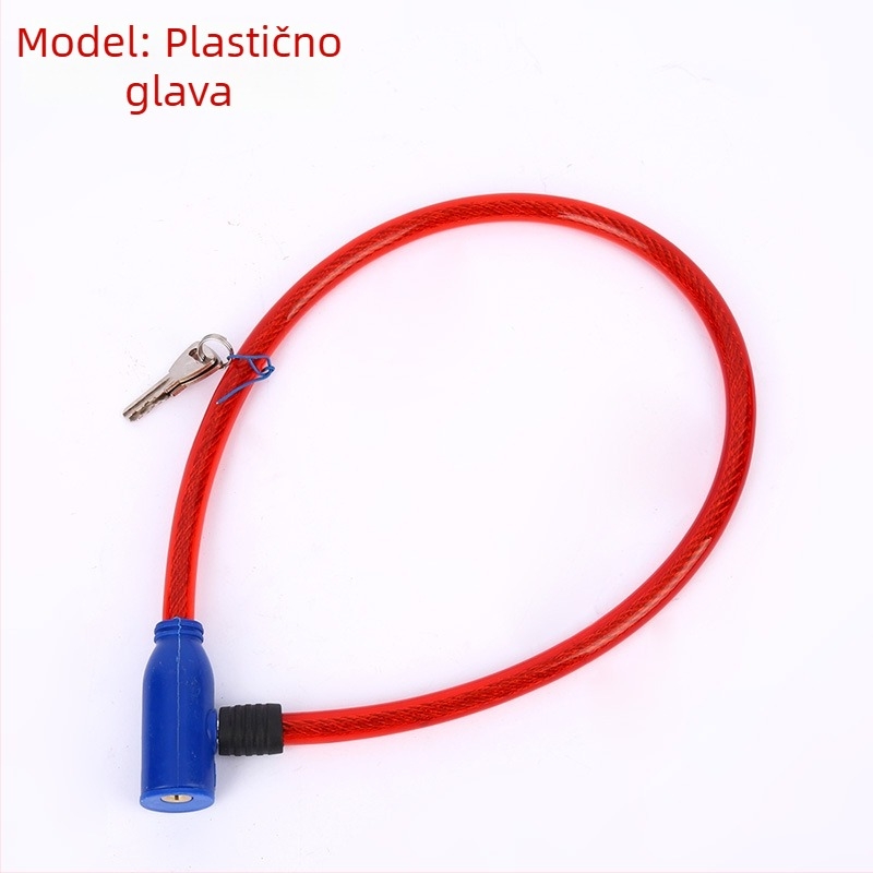 Oakman T01 čelična žična ključavnica za električni automobil, zaštita od krađe, prilagodljivo procesiranje, stil Novi kineski stil