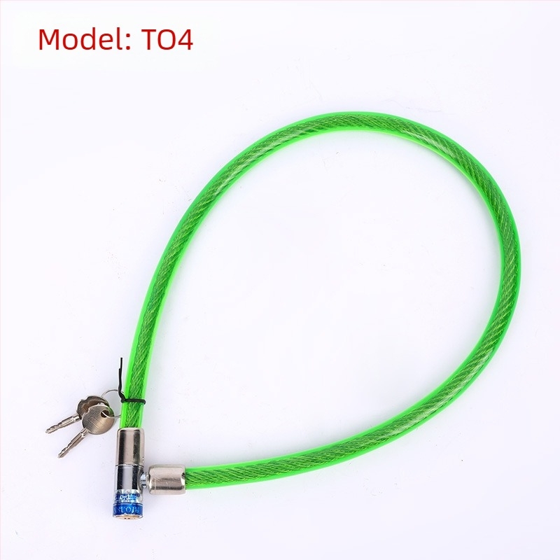 Oakman T01 čelična žična ključavnica za električni automobil, zaštita od krađe, prilagodljivo procesiranje, stil Novi kineski stil