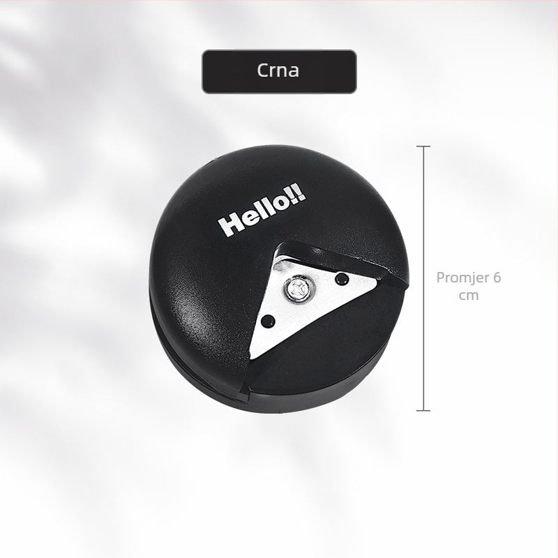 R4 alat za zaobljene kutove — ručno bušenje, model 20240517, 1 bušenje, jednostruko pakiranje, licencirana privatna oznaka