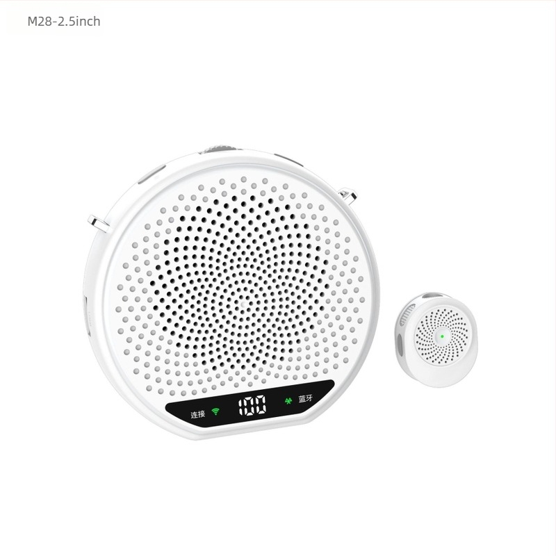 GT13 bežični pojačivač s kaišem mikrofonom za predavanja, izlazna snaga 0,5 W, frekvencijski odziv 100 Hz–20 kHz, SNR ≥95 dB, trajanje baterije 6–8 h