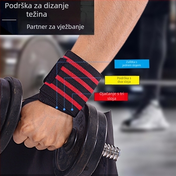 Zglobna kompresijska narukvica za zglob s Nylon-Spandexom – zaštita zgloba za odrasle, pogodna za fitness, nogomet, bućice, košarku, tenis, odbojku