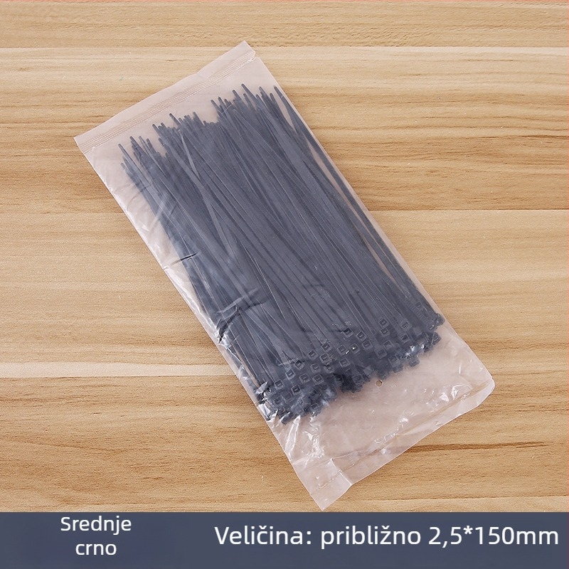 Samozaključujući plastični kaiš za kabel, jednostavan i moderan dizajn, za stolnu pohranu (Materijal: Plastika; Stil: Jednostavan i moderan; Pohrana na stolu; Izdato 2024)