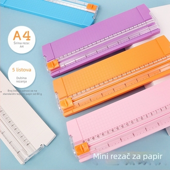 Huiding plastični ručni rezač papira, model 1056/1057, za rezanje fotografskog papira