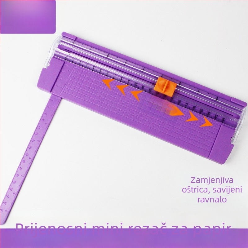 Huiding plastični ručni rezač papira, model 1056/1057, za rezanje fotografskog papira