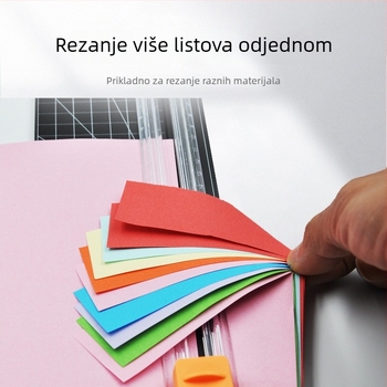 Rezač papira A4, ručni, plastično kućište, model 810 dvosmjerni
