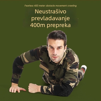 Zaštitni jastučići za koljena i lakat s debelim pjenastim slojem za sport
