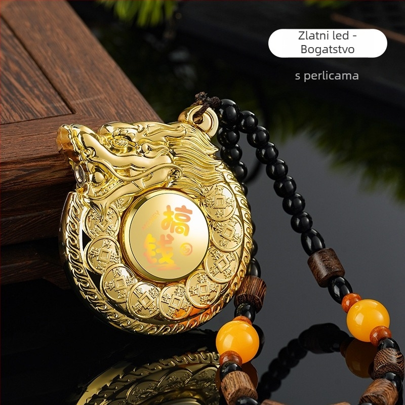 Metalni upaljač s butanom, moderan minimalistički dizajn, višekratna upotreba.