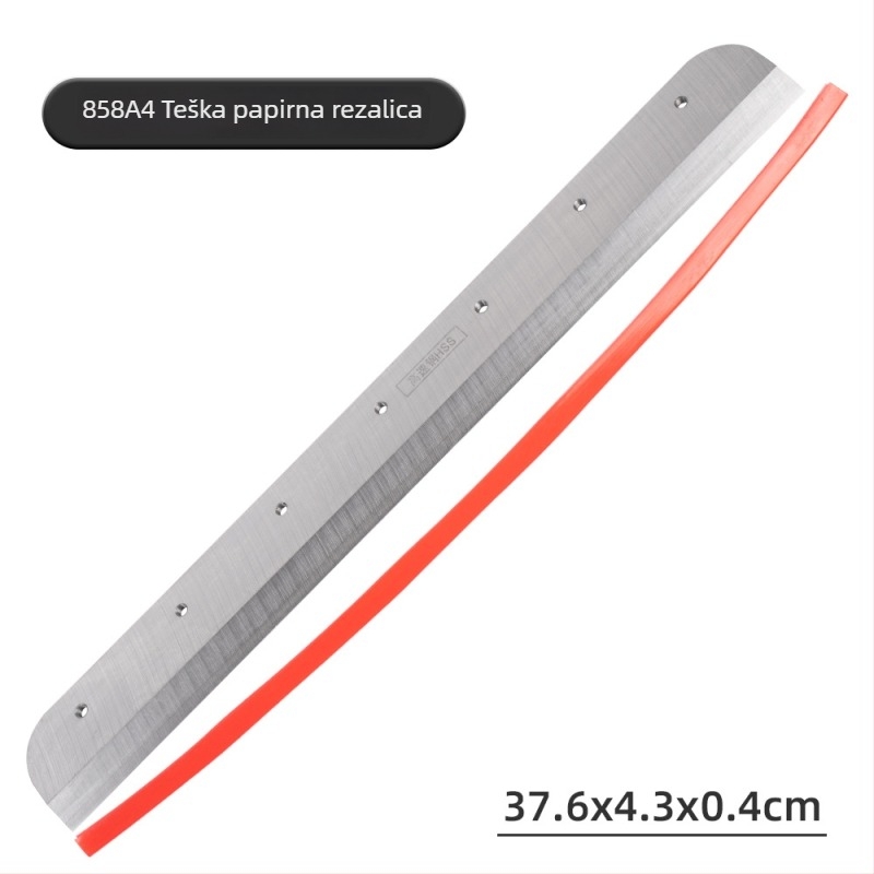 Ručni teški rezač papira – zamjenska oštrica, metal, model A3/A4, kompatibilan s 868A3/868A4/858A3/858A4