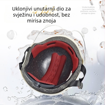 Kaciga za električna vozila, polu-šlem, ABS, certifikat 3C GB811-2022A, unisex, sve sezone