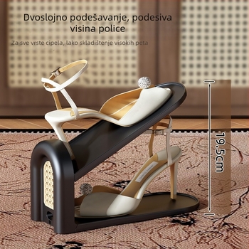 Plastični regač za cipele, vintage stil, montaža potrebna, 1 sloj (Materijal: Plastika, Stil: Vintage, Montaža: Potrebna, Broj slojeva: 1)