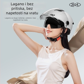 ABS polu-šlem za električna vozila – 3C potvrda, za odrasle, gradska vožnja