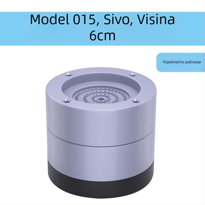 Podloga za nogu perilice i hladnjaka – protuklizna, podesiva, bez ugradnje; plastični materijal