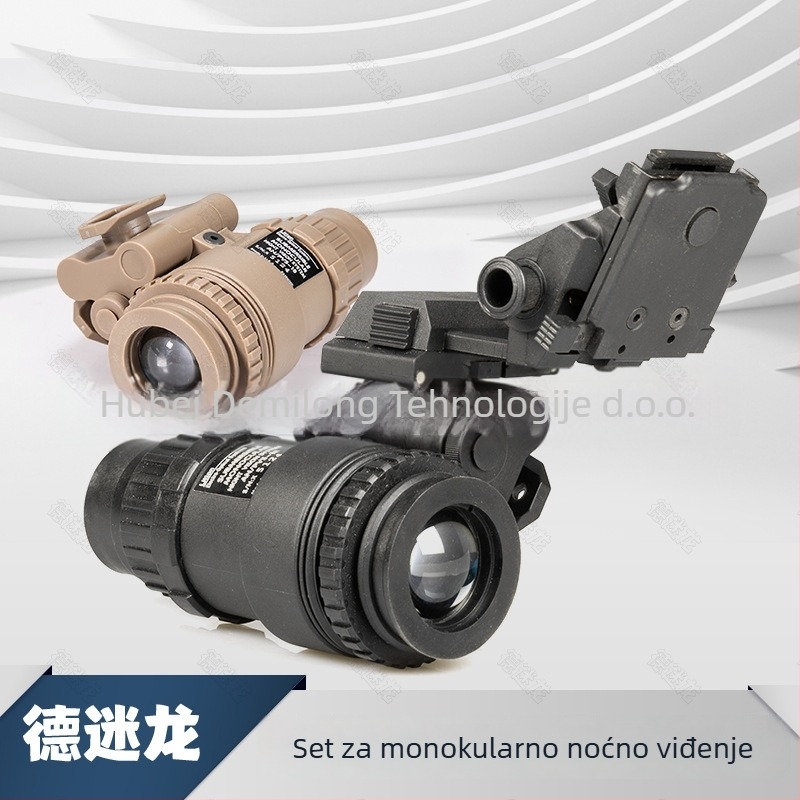 PVS18 monokularno noćni vid model set kamion za utovar i dodatci kacige FAST/MICH — De Millon; tip: model noćnog vida; težina: 190 (model) / 145 (posuda); učinkovita udaljenost vida: 0