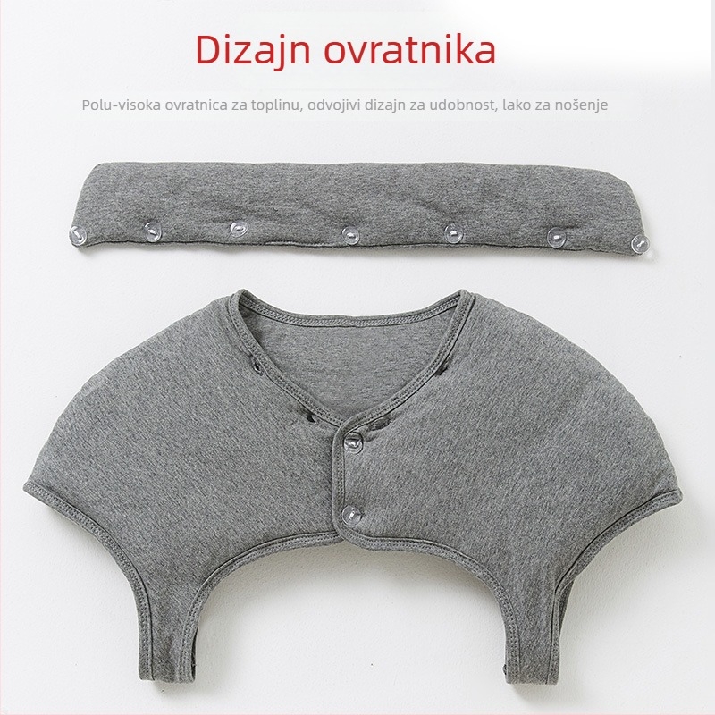 Šal za zaštitu ramena za odrasle, pamuk, topao i debeo