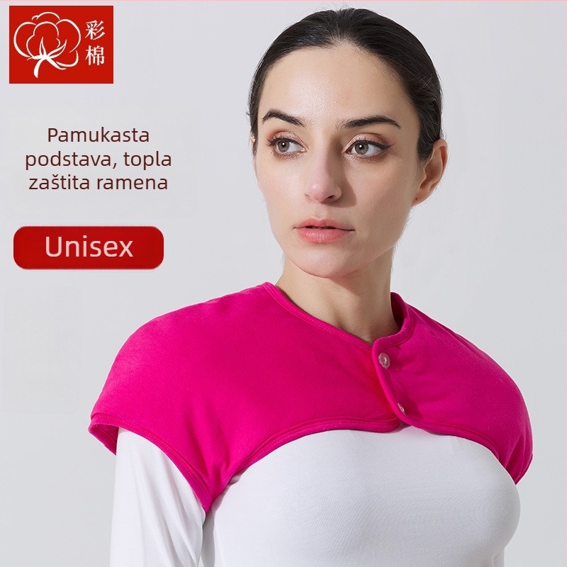 Šal za zaštitu ramena za odrasle, pamuk, topao i debeo
