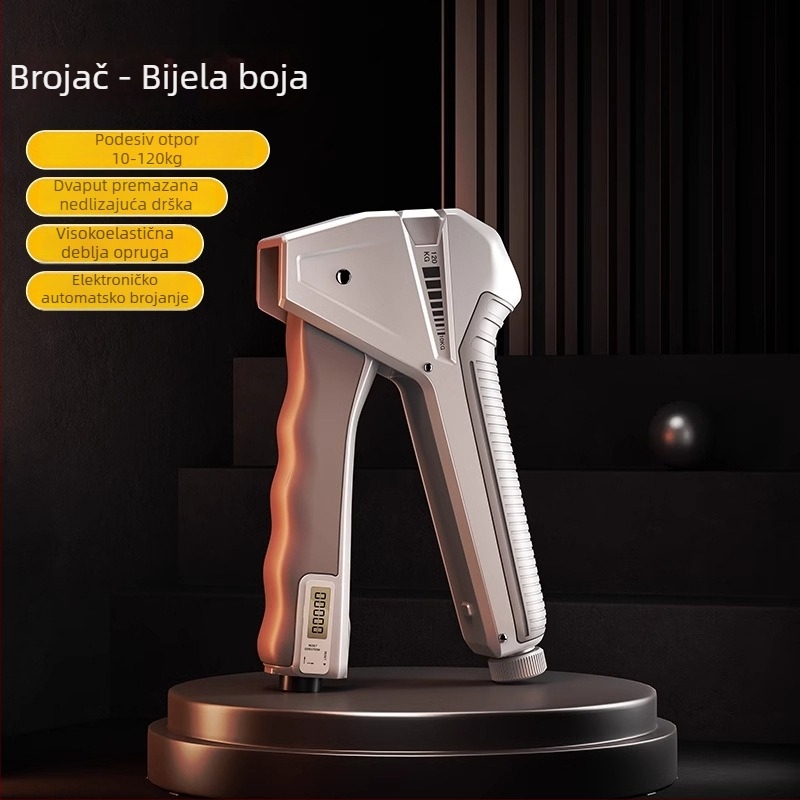 Trener snage hvata s ABS kućištem, podesivim brojčanim modelom i modelom od pjene, za sveobuhvatni trening