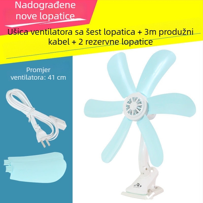 Studentski električni ventilator, ručni model, Broj proizvoda MSDDZASGWAO, Nije uvezen, Marka: Drugo