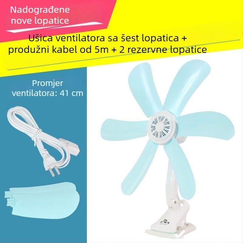 Studentski električni ventilator, ručni model, Broj proizvoda MSDDZASGWAO, Nije uvezen, Marka: Drugo