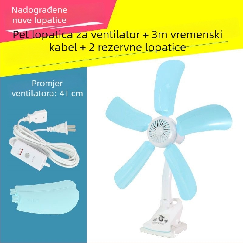 Studentski električni ventilator, ručni model, Broj proizvoda MSDDZASGWAO, Nije uvezen, Marka: Drugo