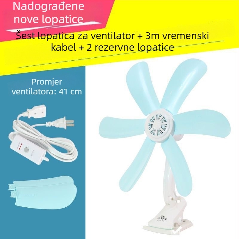 Studentski električni ventilator, ručni model, Broj proizvoda MSDDZASGWAO, Nije uvezen, Marka: Drugo