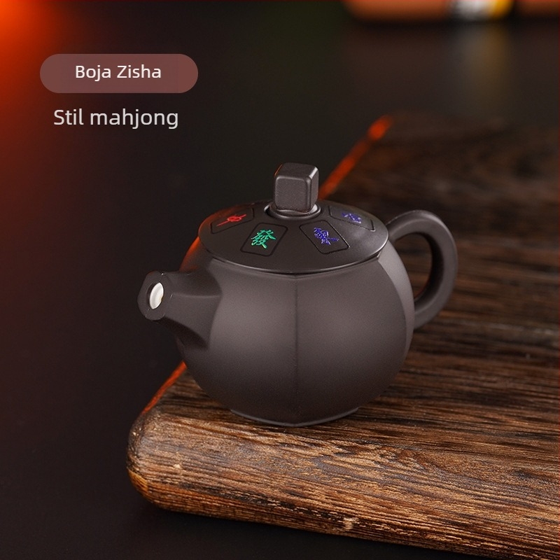 Metalni zapaljivač s rotirajućim mehanizmom, butansko gorivo, otporan na vjetar, dekorativan i kolekcionarski, tiskano logo