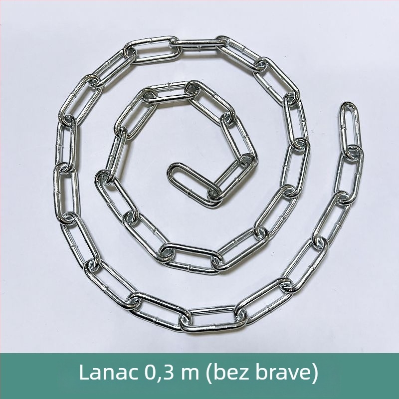 Verižni katanc za bicikle i električne bicikle, galvanizirano željezo, američki stil, model 10000, šifra proizvoda F79S8H89JTM65M