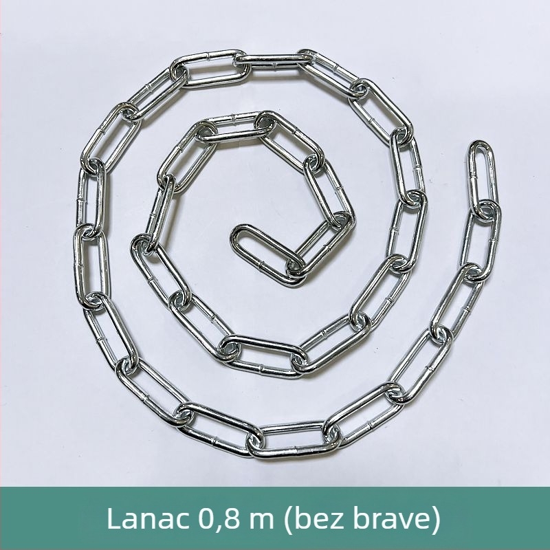Verižni katanc za bicikle i električne bicikle, galvanizirano željezo, američki stil, model 10000, šifra proizvoda F79S8H89JTM65M
