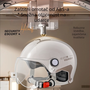 Emperor Wolf ABS polovična kaciga, GB811-2022A potvrđena, za električna vozila