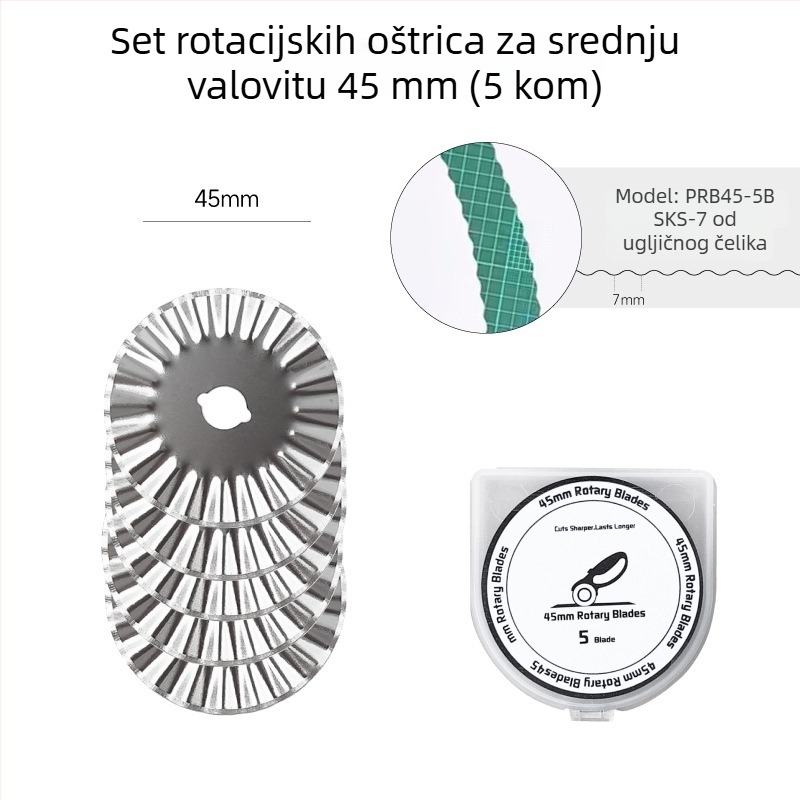 Rotacijski rezač za platno — Keling, Model SKH-9, Materijal: Metal