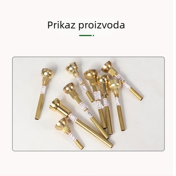 Misa za vodenu nargilu od mesinga, debeli dizajn, višestruka upotreba, novi kineski stil