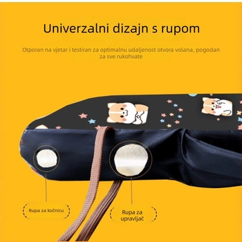 Zimske vodootporne rukavice za električna vozila – s podstavom fleecea, vjetrootporne, unisex, za bicikl i motocikl