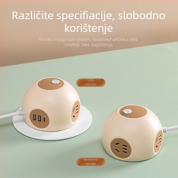 Grain Cow USB sferična utičnica za stol — CCC potvrđeno, instalacija na stolu